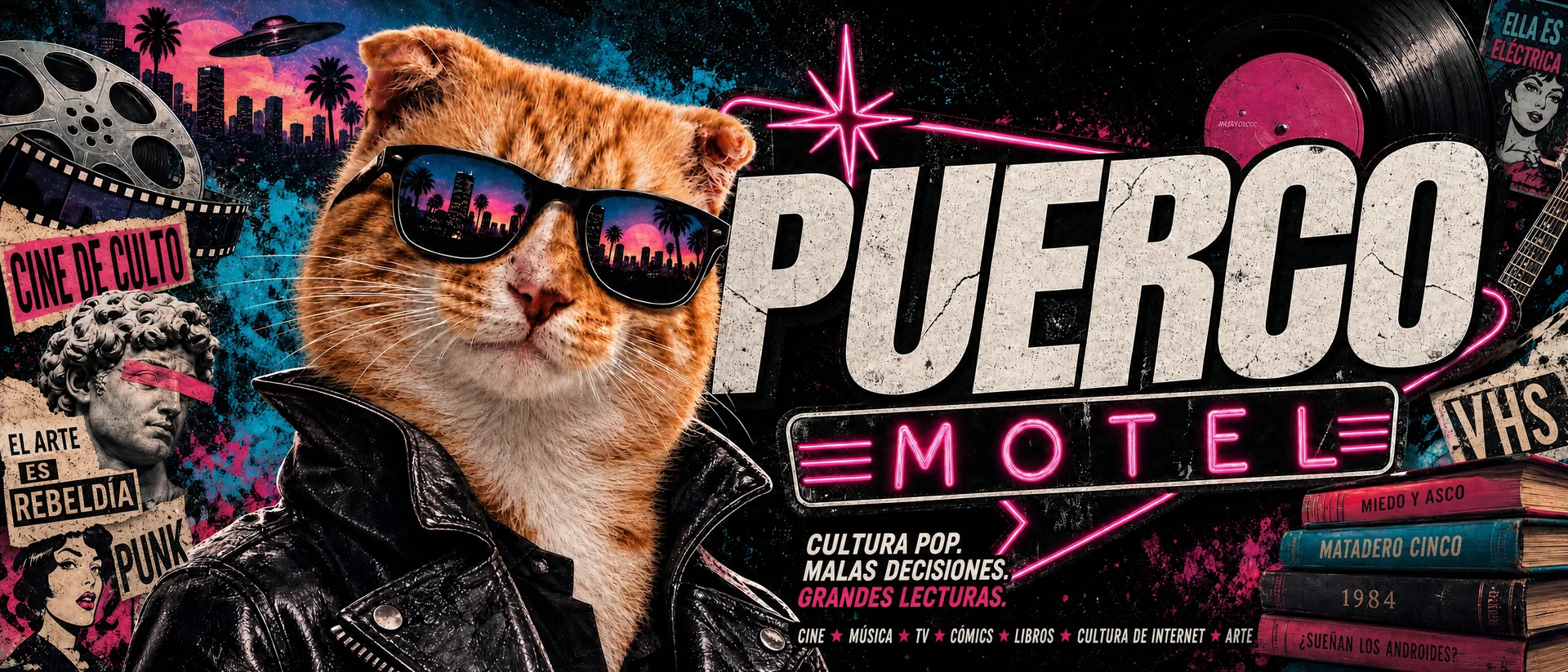 Puerco Motel: ciudad, cultura, malas decisiones y grandes lecturas